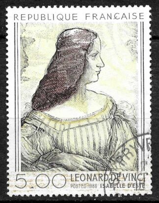 Isabelle d'Este - Léonard de Vinci
