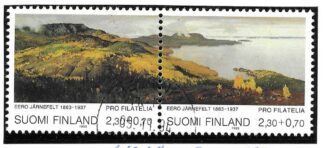 Vue du lac Pielisjarvi en automne - Eero Jarnefelt